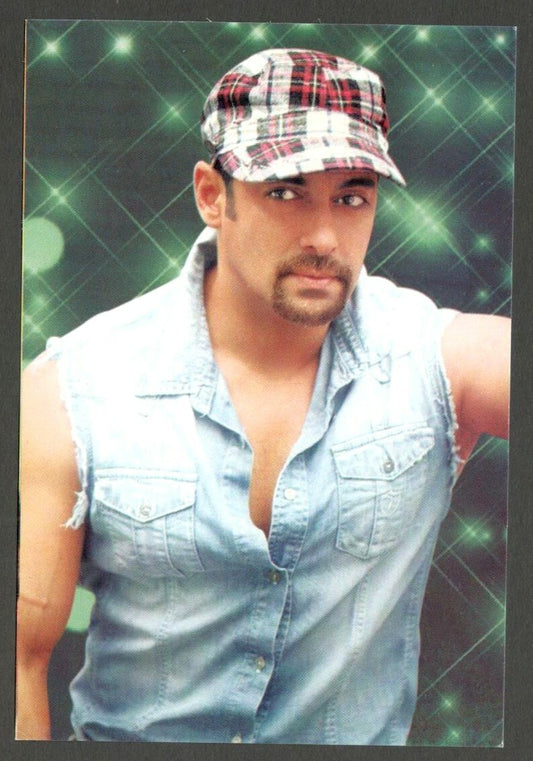 AOP India Bollywood SALMAN KHAN vintage postcard 
