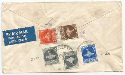 India 1950s advertisement cover of Sale mahomed & Co to Germany