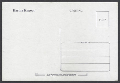 AOP India vintage Bollywood postcard KAREENA KAPOOR