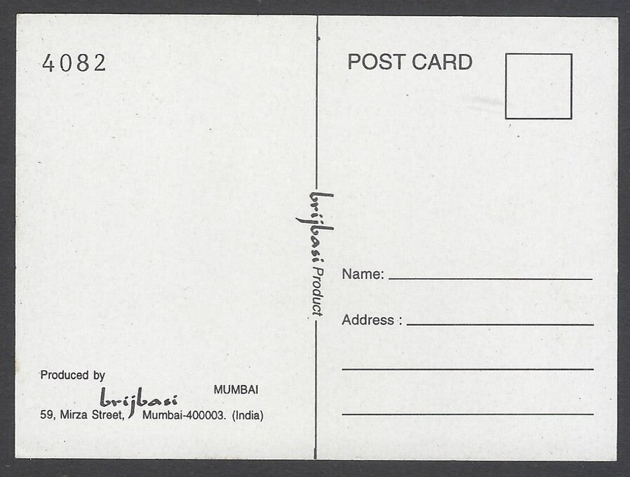 AOP Bollywood India promotional mini postcard (3x4 inches) ANIL KAPOOR