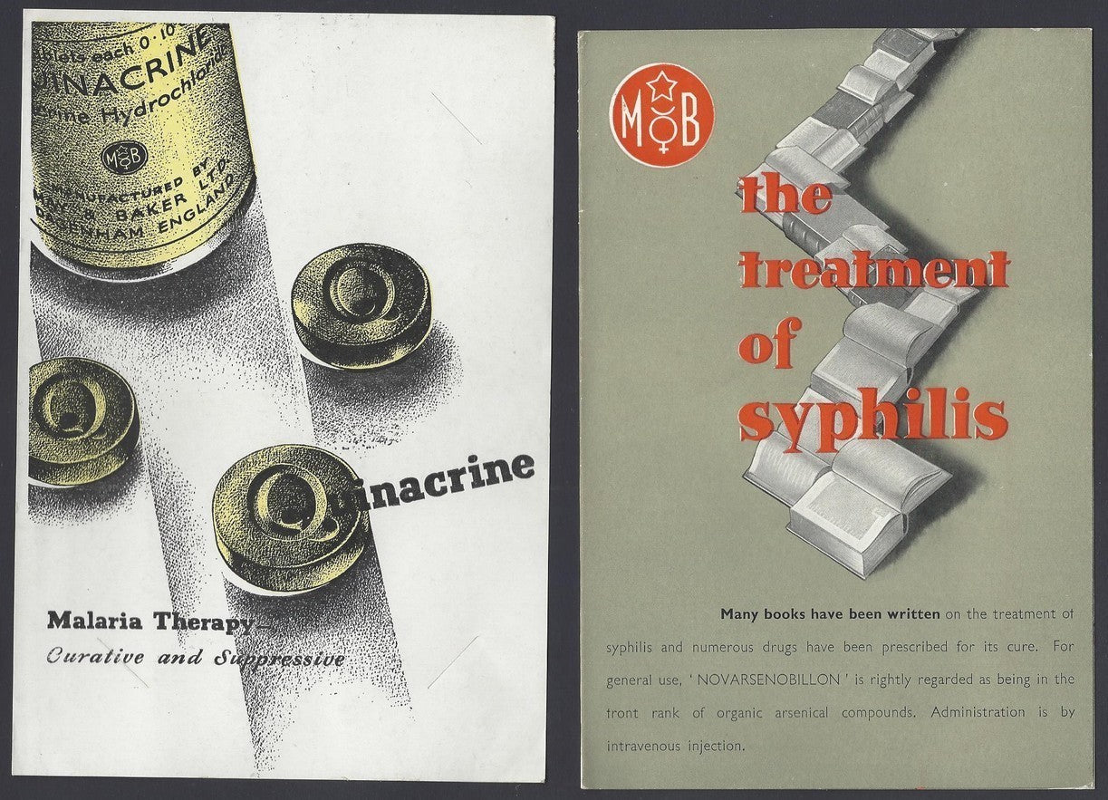 India 1940s to 1950s MAY & BAKER medical advertisement brochures (13) ZAZ