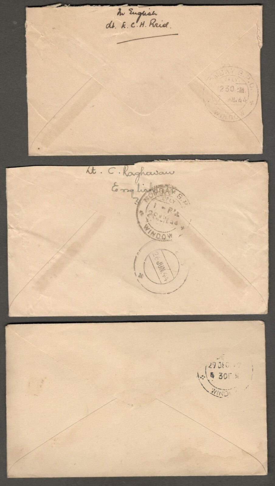 India WW2 military covers (54)
