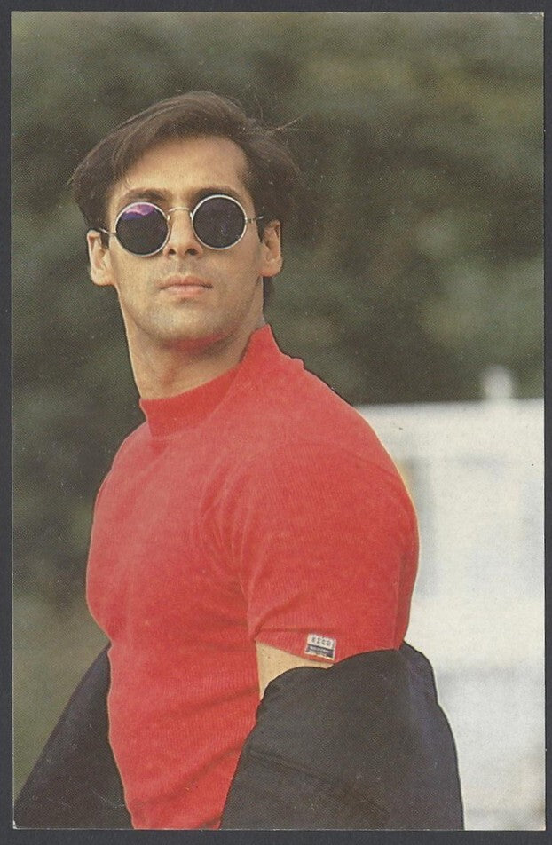 AOP India Bollywood vintage postcard - SALMAN KHAN