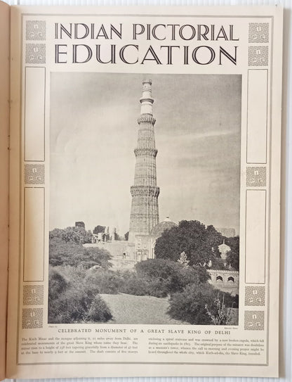 INDIAN PICTORAL EDUCATION 1929.30 Vol.1 No.9 Bombay