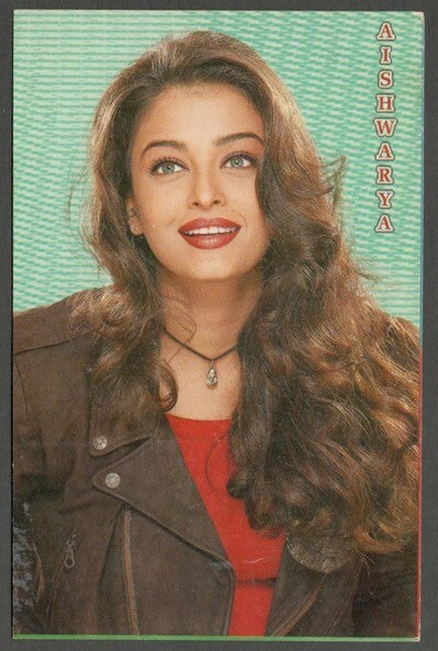 AOP India Bollywood vintage postcard AISHWARYA RAI Surprised