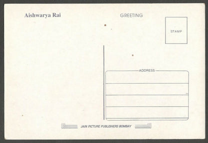AOP India Bollywood postcard AISHWARYA RAI