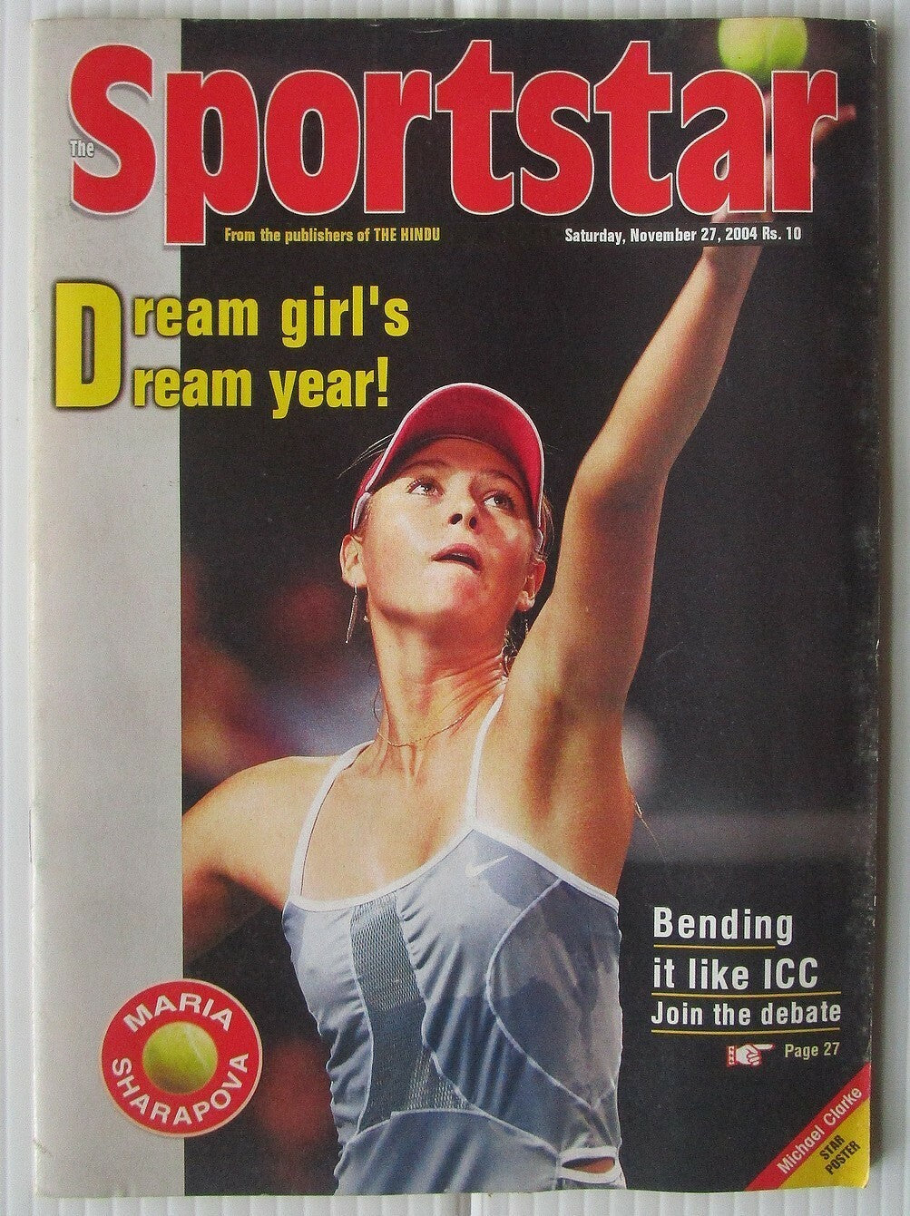 India Sports Star 2004-12-13 with much Cricket coverage (5 issues)