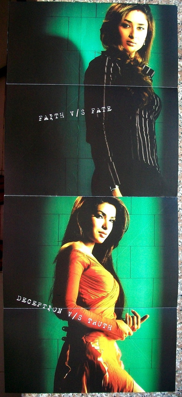 India Bollywood 2004 Aitraaz souvenir press book Akshay Kumar Kareena Priyanka