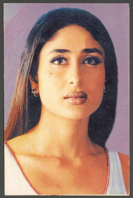 AOP India Bollywood vintage postcard KAREENA KAPOOR