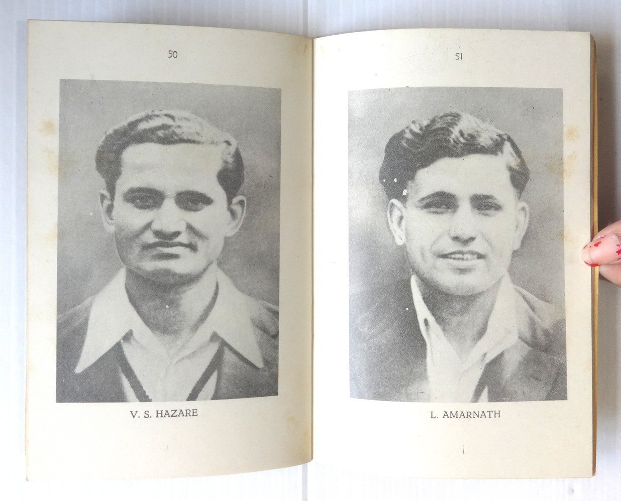 Commonwealth Cricket Tour of India souvenir / programme 1950-1