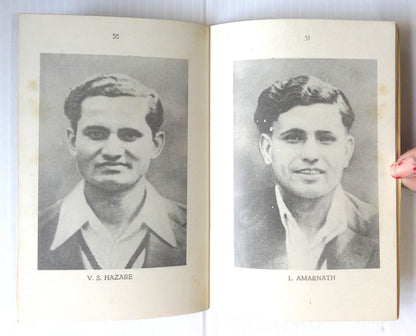 Commonwealth Cricket Tour of India souvenir / programme 1950-1