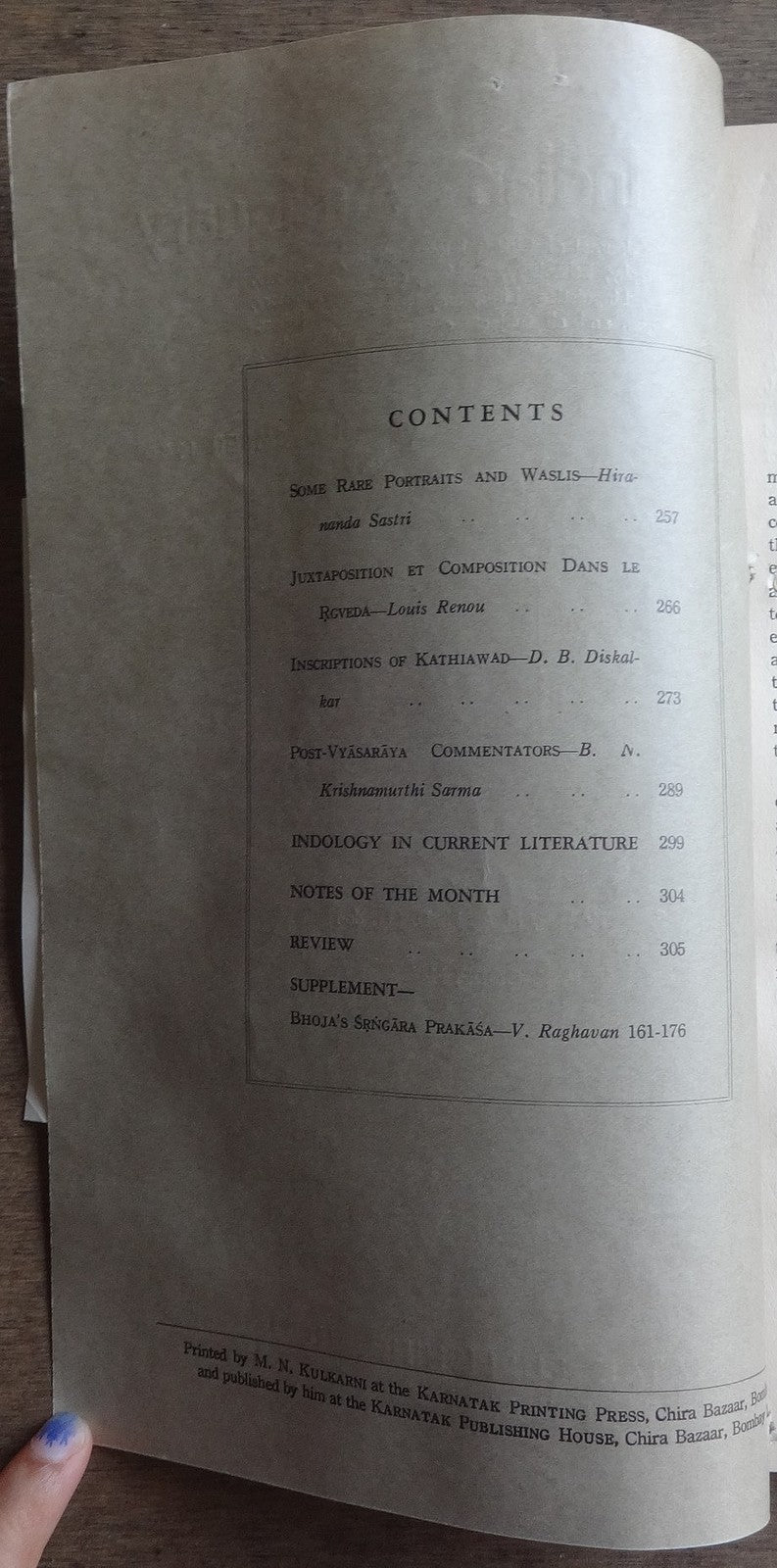 New Indian Antiquary Nov 1940 issue 176pgs Ӝ