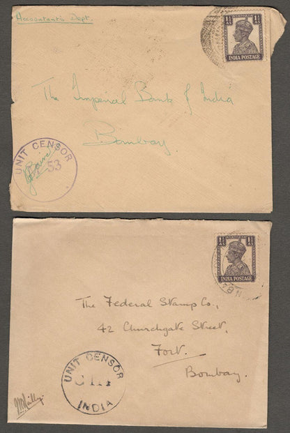 India WW2 military covers (54)