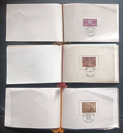 India 1964-65 VIP presentation folders (5)