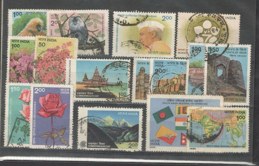 India 1951-2008 used & MNH collection SG £662.80 SCV $570.75