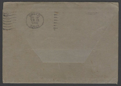 AOP GB Souvenir Letter Card used 1947 to India 
