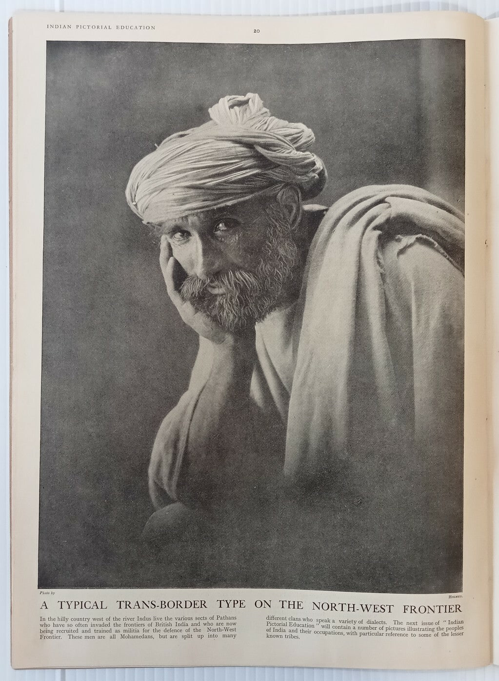 INDIAN PICTORAL EDUCATION 1929.30 Vol.1 No.4 Rivers, Simla Rail, Ceylon, Khyber