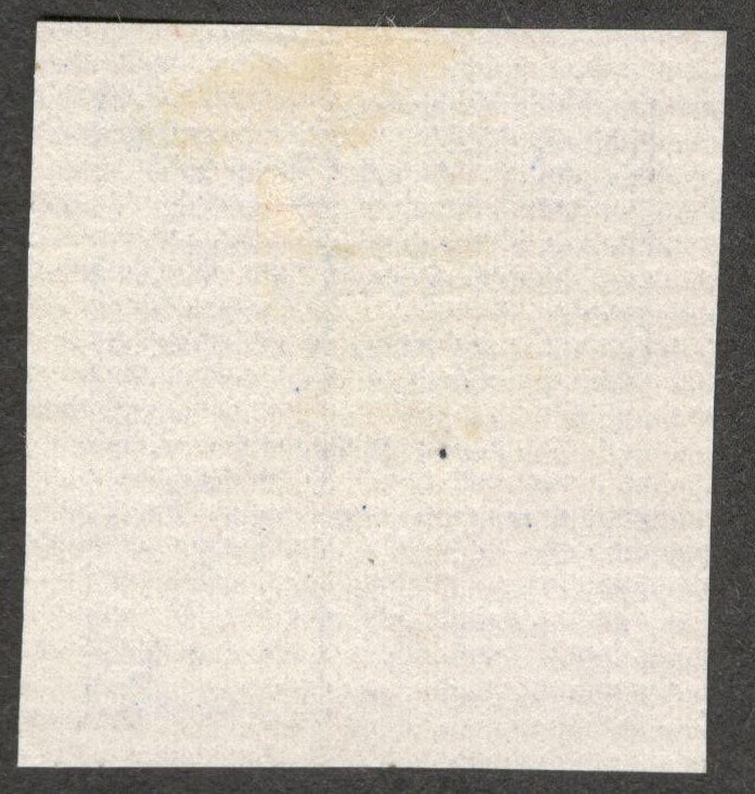 SIRMOOR STATE India 1878-80 1/4a blue IMPERF single unused SG 2b £750 for a pair