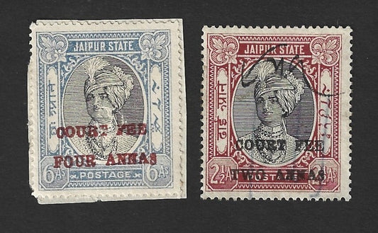 India JAIPUR State 4a on 6a Court Fee with OOURT for COURT error