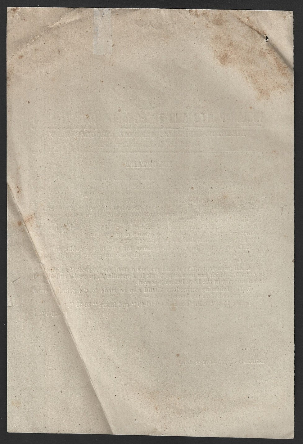 India POSTAL CIRCULAR No. 9 2nd Dec. 1942 Issue of P. & T. Pocket Guide