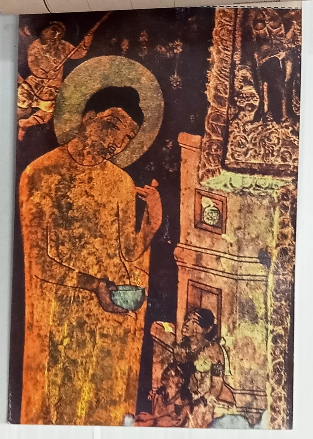 AOP India AJANTA vintage tourist booklet of 10 postcards