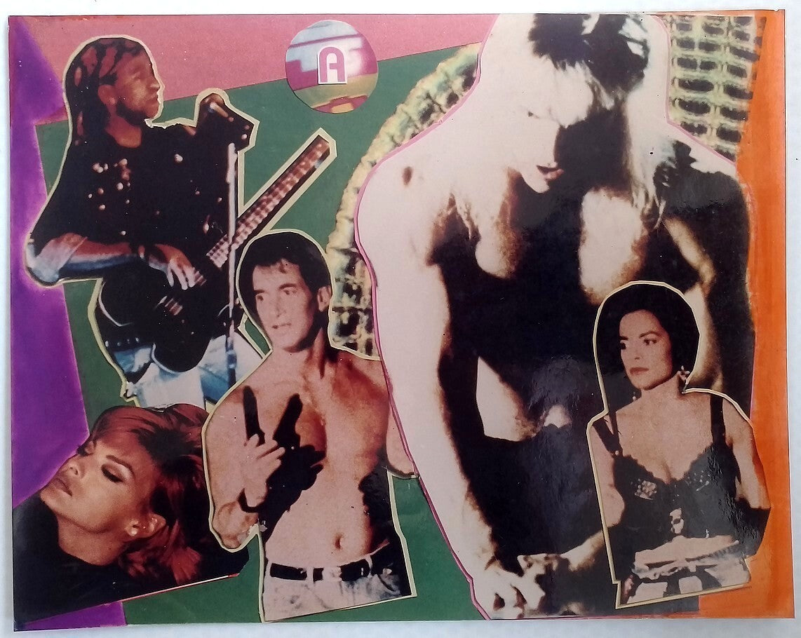 (AOP) India - stills of an unidentified sleazy action movie 8"x10" (5)