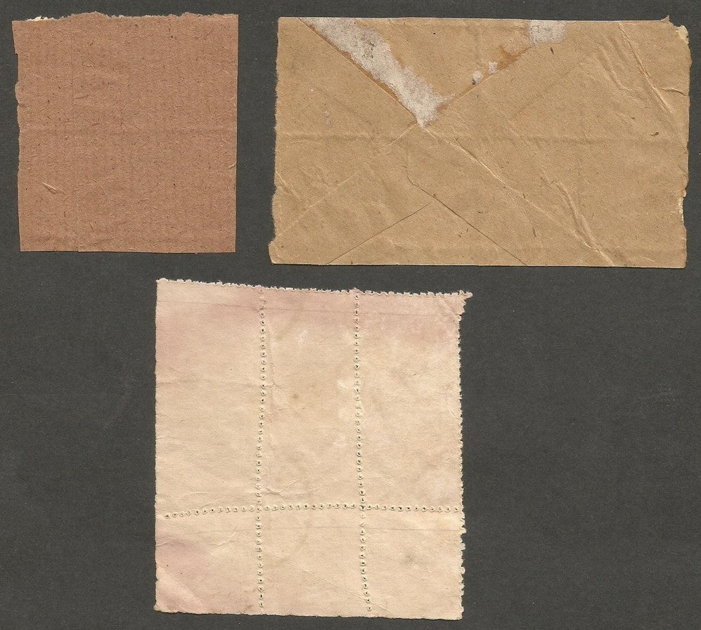India COLLECTION of 1971 imperforate service with private perfs & roulettes