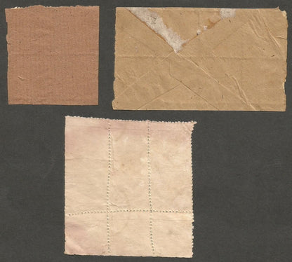 India COLLECTION of 1971 imperforate service with private perfs & roulettes