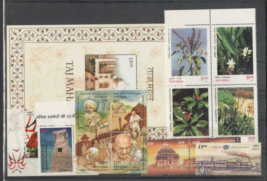 India 1951-2008 used & MNH collection SCV $434.25+++