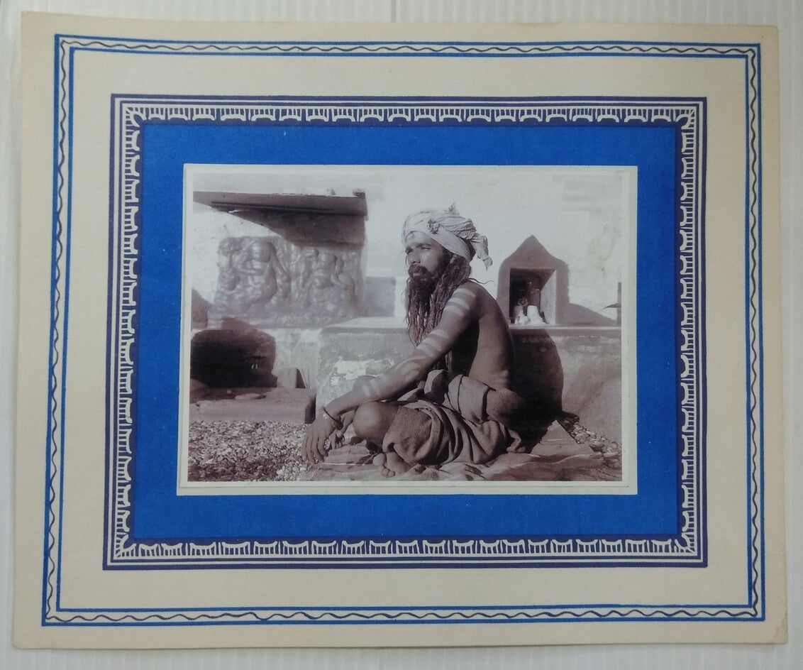 India photo Naga Sadhu i.e. mendicant c.1970 10 “x”12