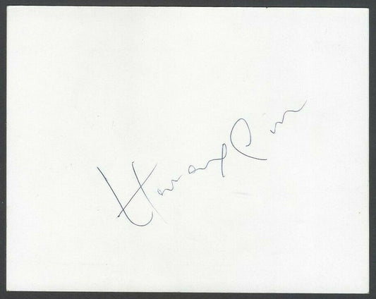 AOP India CRICKET Hemang Badani signed autograph card