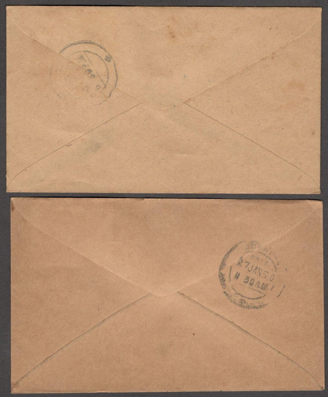 India Anna series - set of 12 plain FDCs