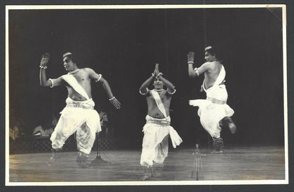 Indian Classical Dance Gopi Krishna vintage photo 4x6 inches