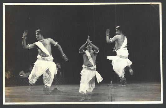 Indian Classical Dance Gopi Krishna vintage photo 4x6 inches