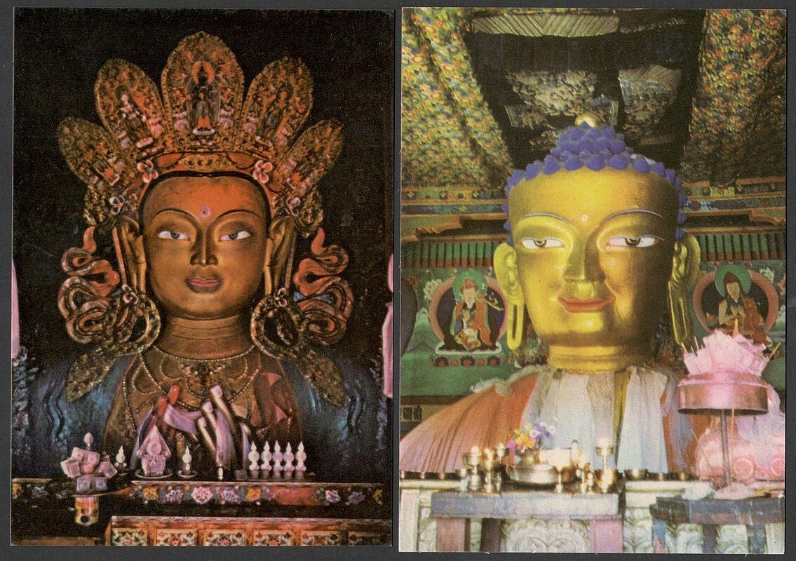 (AOP) Ladakh India Tibet vintage postcards (8)