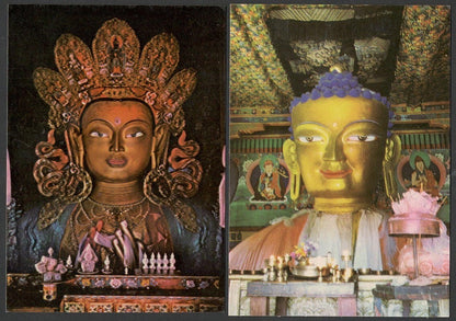 (AOP) Ladakh India Tibet vintage postcards (8)