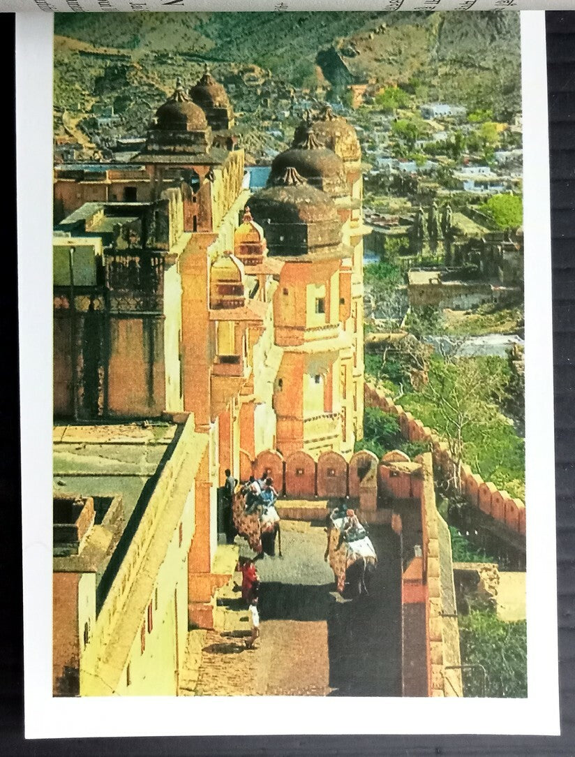 AOP India JAIPUR & AMER Tourist booklet of 20 Pictures 
