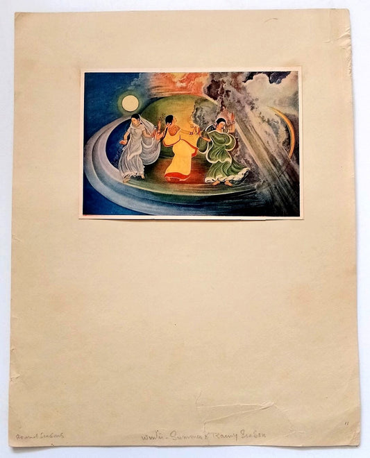 AOP KANU DESAI vintage print India - WINTER, SUMMER & RAINY SEASON