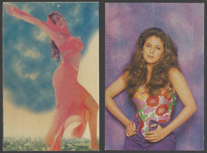 Bollywood postcards URMILA MATONDKAR x 4 different 
