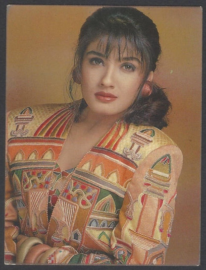 AOP2 India Bollywood 1996-1997 Pocket Calendar - Raveena Tandon