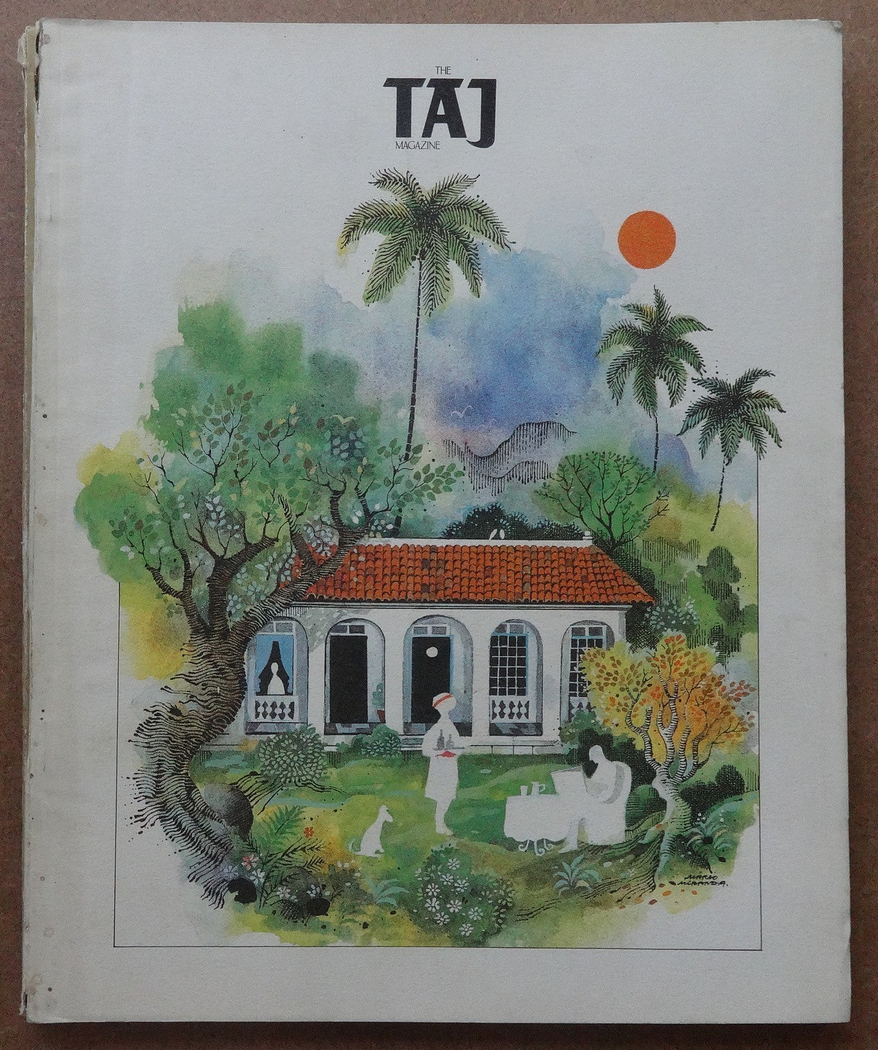 India Taj Mahal Hotel in-house magazine TAJ 1985-1986 (4)