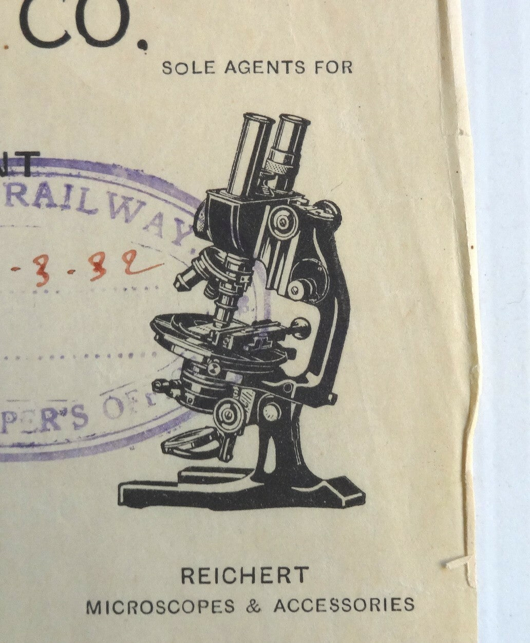 India 1932 illus letterhead GORDHANDAS, DESAI WEISS SURGICAL INSTRUMENT Bombay