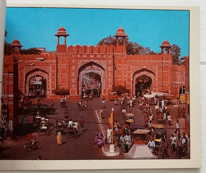 AOP India booklet of 10 postcards JAIPUR & AMER