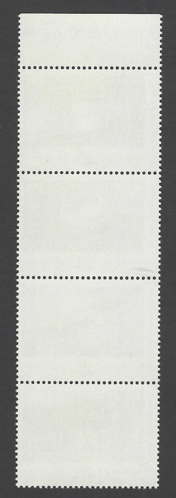 India 2000 Indepex Asiana BIRDS se-tenant vertical strip MNH