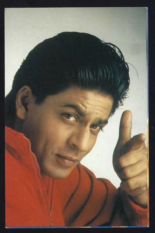 AOP India Bollywood SHAH RUKH KHAN vintage postcard 