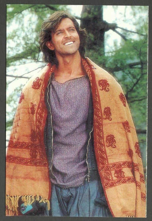 AOP India Bollywood vintage postcard HRITHIK ROSHAN