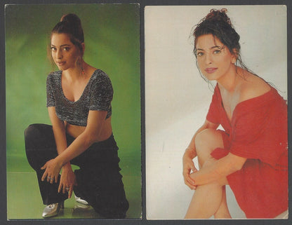 Bollywood postcards JUHI CHAWLA x 7 different