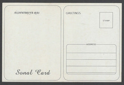 India Bollywood vintage postcards  AISHWARYA ROY (4)