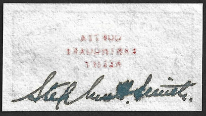 AOP India ROCKET MAIL - 1935 QUETTA EARTHQUAKE label signed Stephen Smith