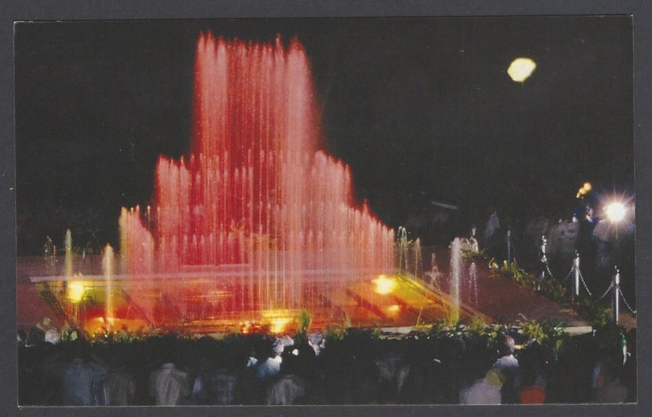 AOP India MYSORE packet of 10 vintage postcards BRINDAVAN